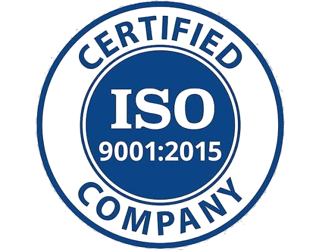ISO 9001:2015 certified company